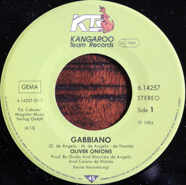 Oliver Onions : Gabbiano (7", Single)