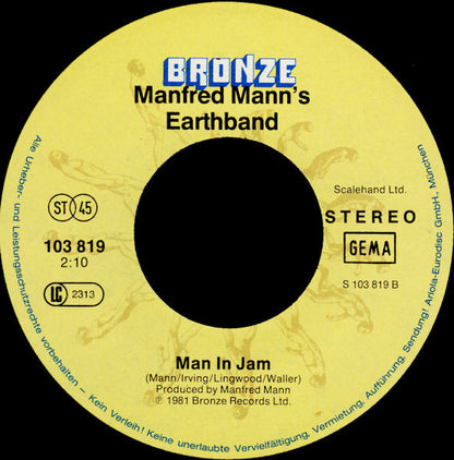 Manfred Mann's Earth Band : I (Who Have Nothing) (7", Single)