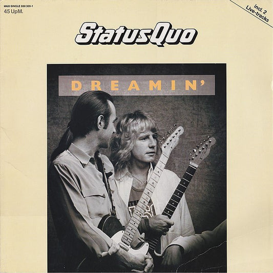 Status Quo : Dreamin' (12", Maxi)