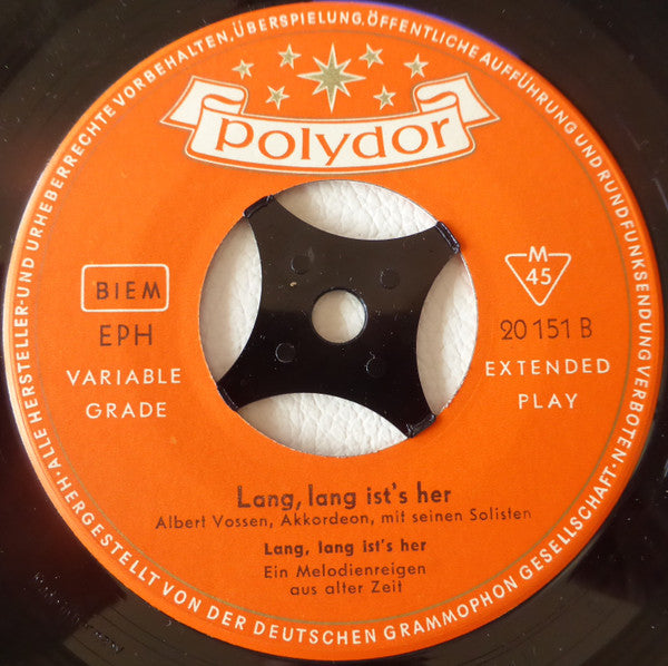 Various : Lang, Lang Ist's Her (7")