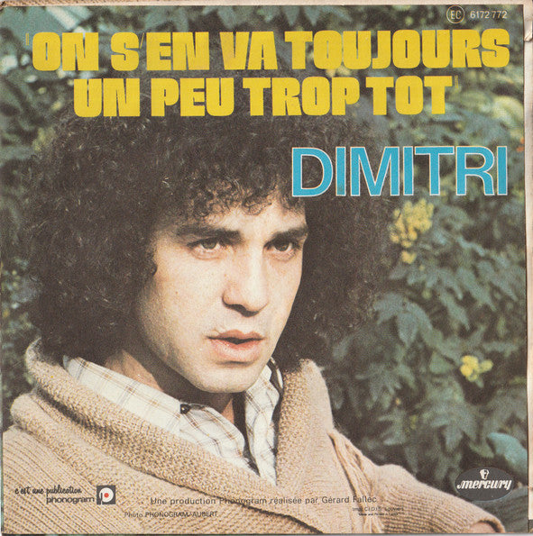 Dimitri Tambossis : Solitary Man (7", Single)