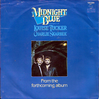 Midnight Blue (4) A Project Of Louise Tucker & Charlie Skarbek : Midnight Blue (7", Single)