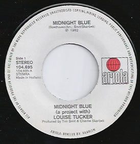 Midnight Blue (4) A Project Of Louise Tucker & Charlie Skarbek : Midnight Blue (7", Single)