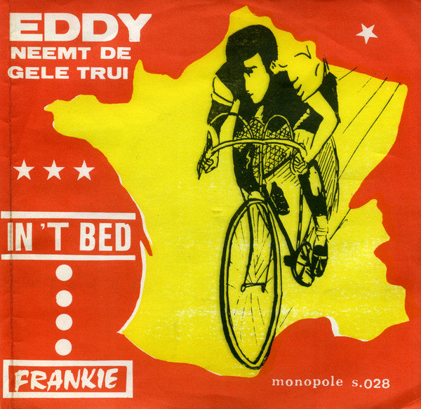 Frankie (34) : Eddy Neemt De Gele Trui  (7", Single, Blu)