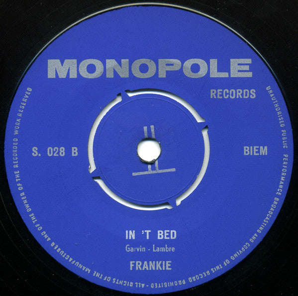 Frankie (34) : Eddy Neemt De Gele Trui  (7", Single, Blu)