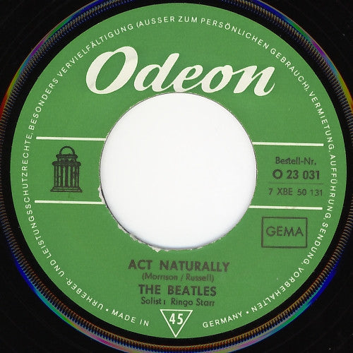 The Beatles : Act Naturally  (7", RE)