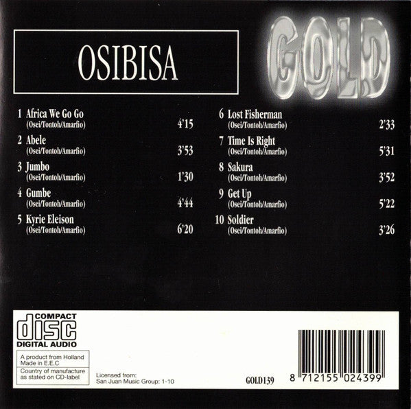 Osibisa : Gold (CD, Comp)