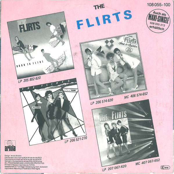 The Flirts : New Toy (7", Single)