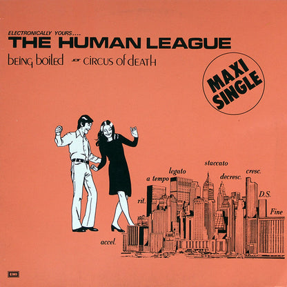 The Human League : Being Boiled / Circus Of Death (12", Maxi, RE)