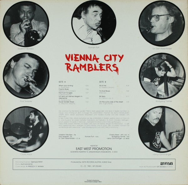 Vienna City Ramblers : Happy Jazz (LP)