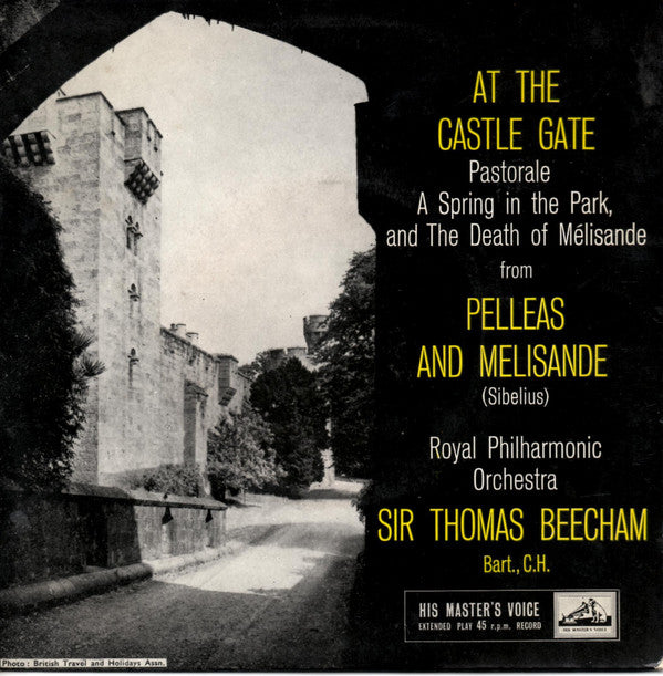 The Royal Philharmonic Orchestra, Sir Thomas Beecham : "Pelléas And Mélisande", Op. 46 (7", EP, Mono)