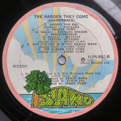 Various : The Harder They Come (Original Soundtrack Recording) (LP, Comp, Unofficial)