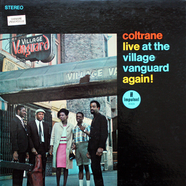 John Coltrane : Live At The Village Vanguard Again! (LP, Album, RE)