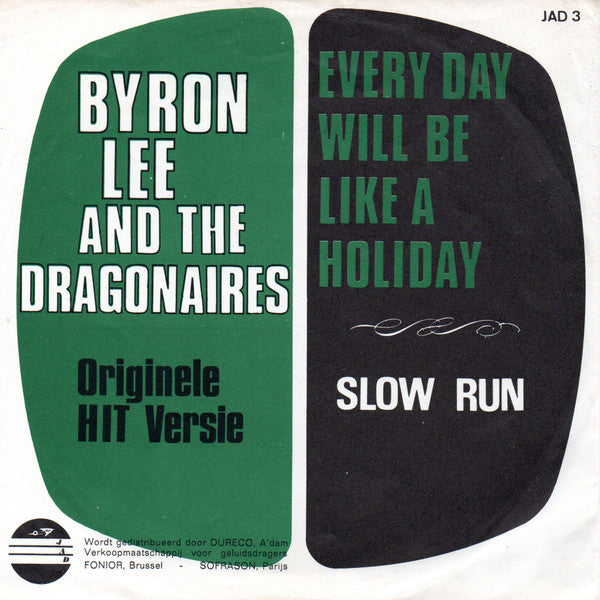 Byron Lee And The Dragonaires : Every Day Will Be Like A Holiday (7", 4-P)