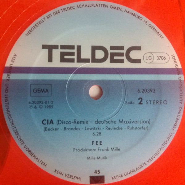 FEE : CIA (12", Maxi, Ora)