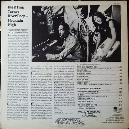 Ike & Tina Turner : River Deep-Mountain High (LP, Album, RE)