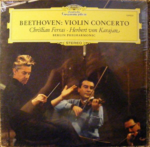 Ludwig Van Beethoven - Christian Ferras, Herbert von Karajan, Berliner Philharmoniker : Violinkonzert D-Dur (LP, RP)