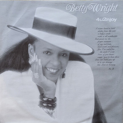 Betty Wright : Mother Wit / 4U2NJOY (2xLP, Album, Comp)