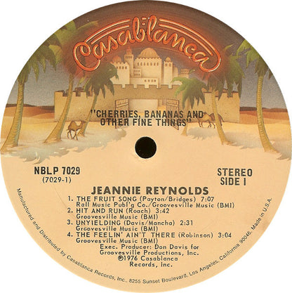 Jeannie Reynolds : Cherries, Bananas & Other Fine Things (LP, Album)