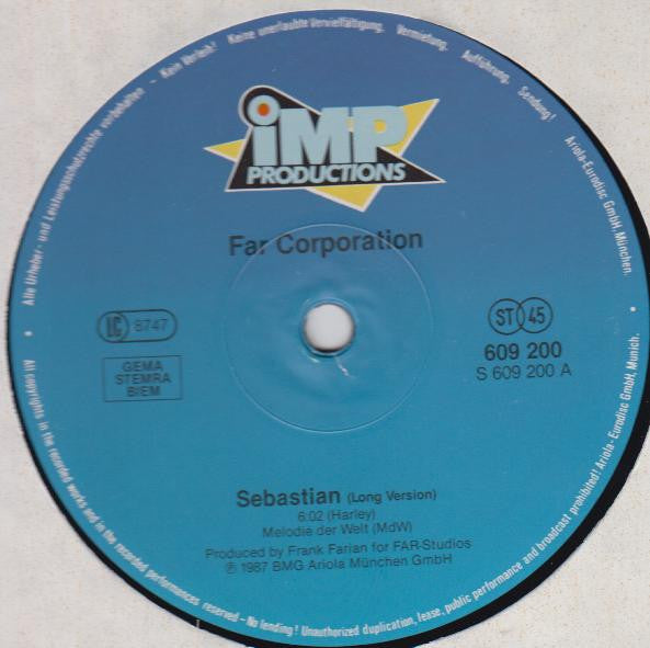 Far Corporation : Sebastian (12", Maxi)