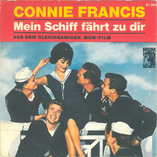 Connie Francis : Die Nacht Ist Mein (7", Single, Mono)