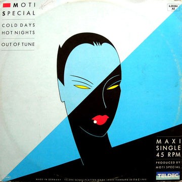 Moti Special : Cold Days, Hot Nights / Out Of Tune (12", Maxi, Ora)