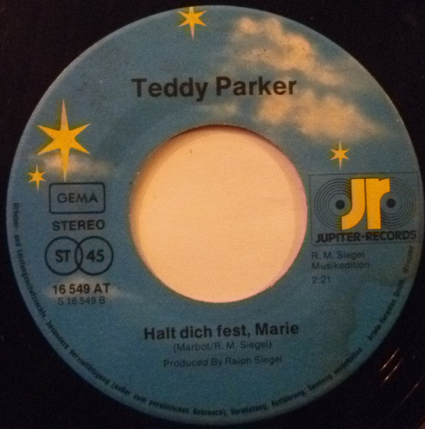 Teddy Parker : Das Kann Ich Die Ganze Nacht (7", Single)