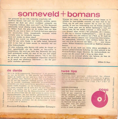 Wim Sonneveld + Godfried Bomans : Premieplaat 1962 (7", Single, 3-P)