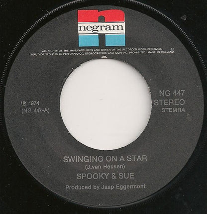 Spooky & Sue : Swinging On A Star (7", Single)