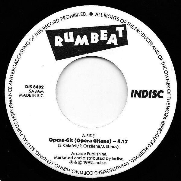 Rum-beat : Opera-Git (Opera Gitana) (7", Single)