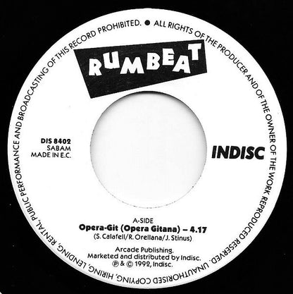 Rum-beat : Opera-Git (Opera Gitana) (7", Single)