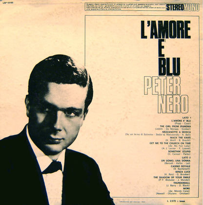 Peter Nero : L'Amore È Blu (LP, Album)