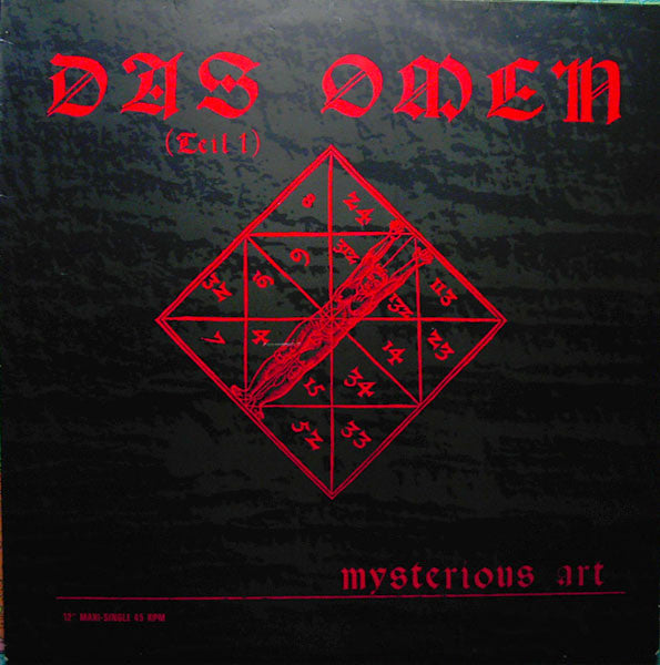 Mysterious Art : Das Omen (Teil 1) (12", Maxi)