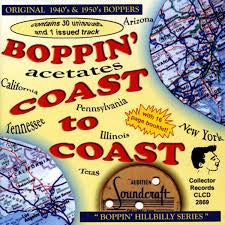 Various : Boppin' Acetates Coast To Coast  (CD, Comp)