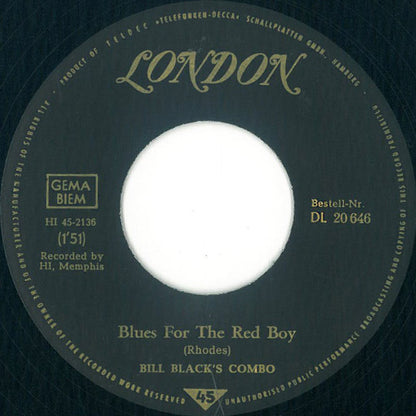 Bill Black's Combo : So What / Blues For The Red Boy (7", Single)