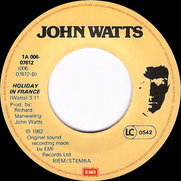 John Watts : One Voice (7", Single)