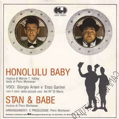 Piero Montanari : Honolulu Baby/Stan & Babe (7")