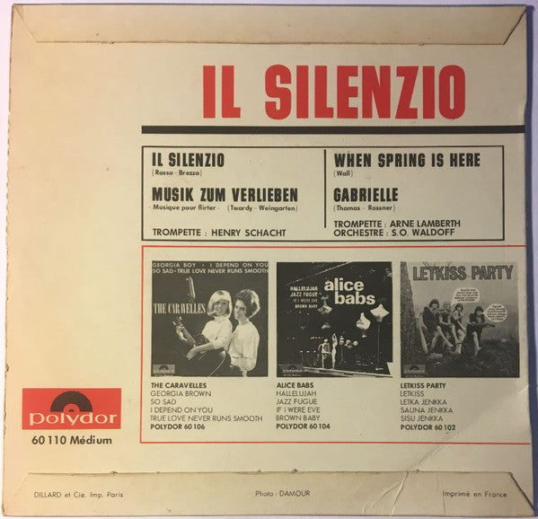 Various : Il Silenzio (7", EP)