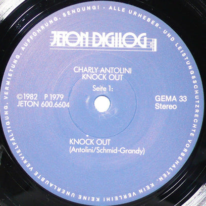 Charly Antolini : Knock Out (LP, Album, RE)