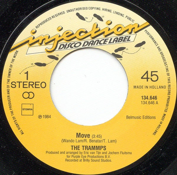 The Trammps : Move (7", Single)