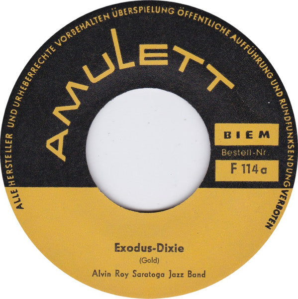 Alvin Roy : Exodus-Dixie / Yogi (7")