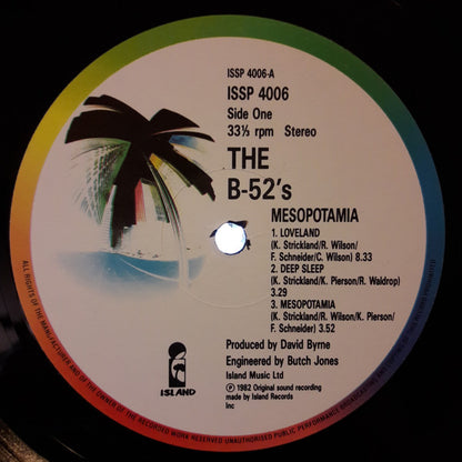 The B-52's : Mesopotamia (LP, Album, Rai)