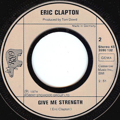 Eric Clapton : I Shot The Sheriff (7", Single)