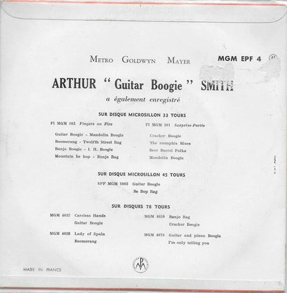 Arthur Smith (2) : Guitar Boogie (7", EP)