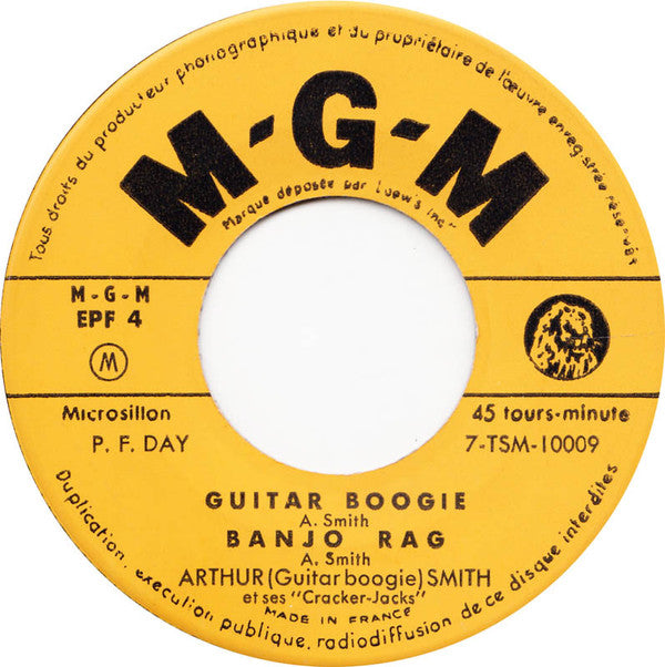 Arthur Smith (2) : Guitar Boogie (7", EP)