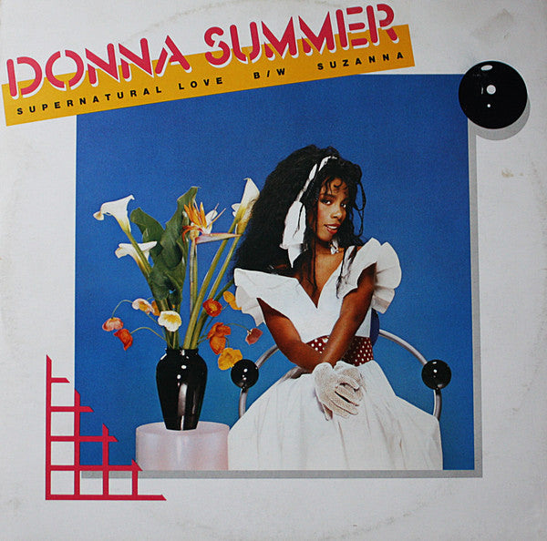 Donna Summer : Supernatural Love B/W Suzanna (12", Maxi)