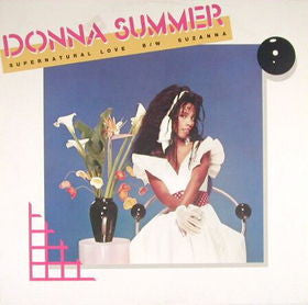 Donna Summer : Supernatural Love B/W Suzanna (12", Maxi)