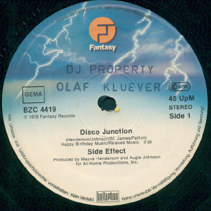 Side Effect : Disco Junction / I'm A Winner (12", Maxi)