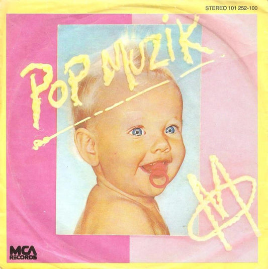 M (2) : Pop Muzik (7", Single, Pic)