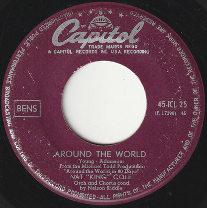 Nat King Cole : Around The World (7", Single)